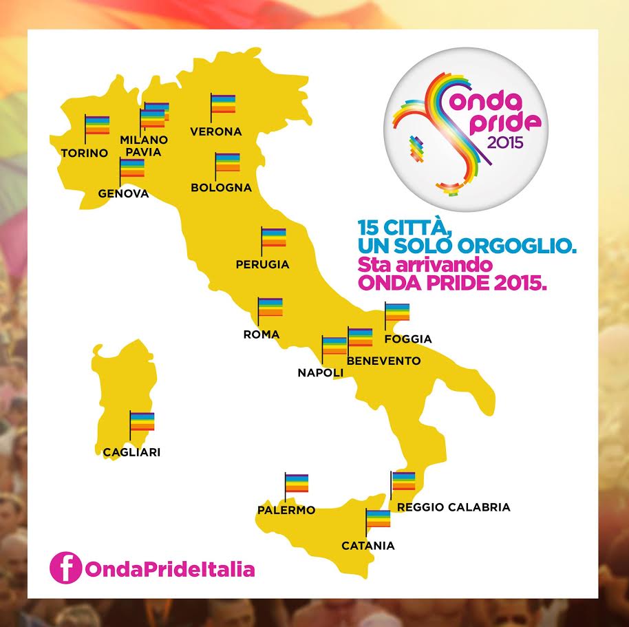 Mappa Onda Pride 2015